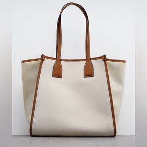 Zara Canvas Shopper